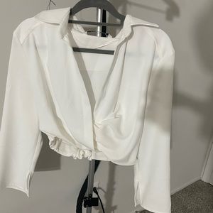 Zara large white